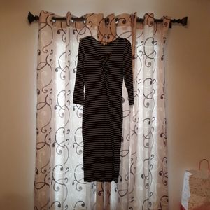 Black and white dress